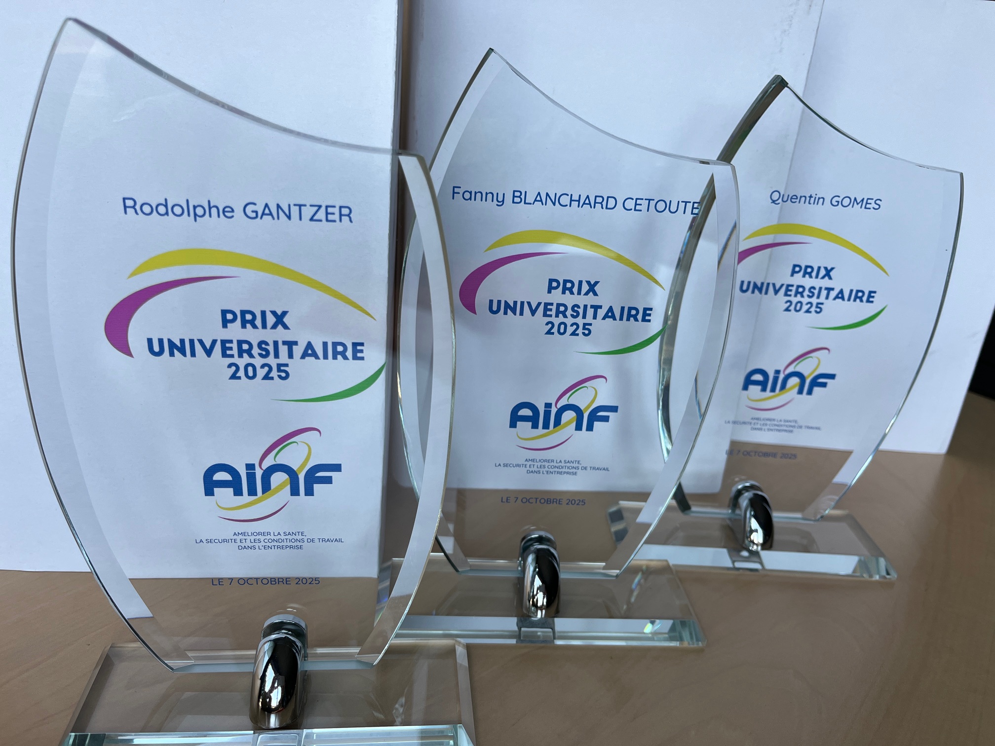 Prix Universitaire AINF 2024 - 2025